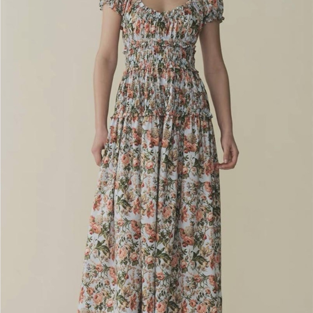 DÔEN LEANNE DRESS -- CALICO GARDEN